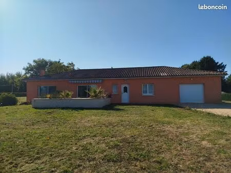? maison de plain-pied 180 m² – grand jardin clos – piscine – garage – prestations confort