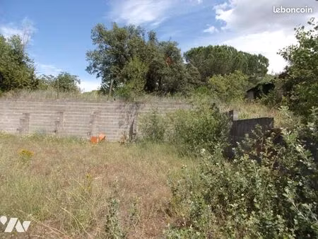 terrain 1306 m² bagnols sur ceze