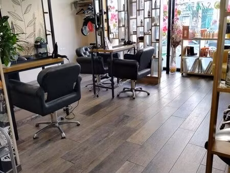 salon de coiffure fond de commerce