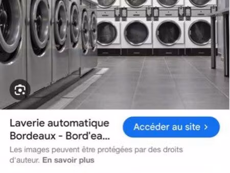 recherche laverie automatique