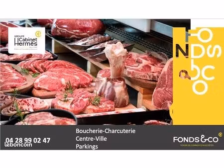 fonds de commerce boucherie 98 m²