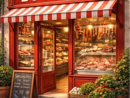 boucherie- fond de commerce