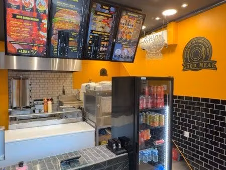 fond de commerce snack restaurant fast food