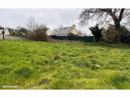 terrain 672 m² la foret fouesnant