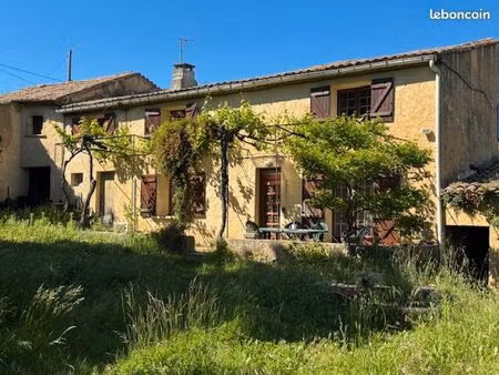 vente mas (maison  remise et terrain) sauveterre du gard (30150)