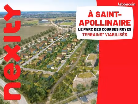 de nouveaux terrains à saint apollinaire  tout près de dijon