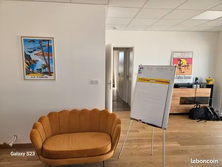 loue bureaux neufs avec grande terrasse 70 m2