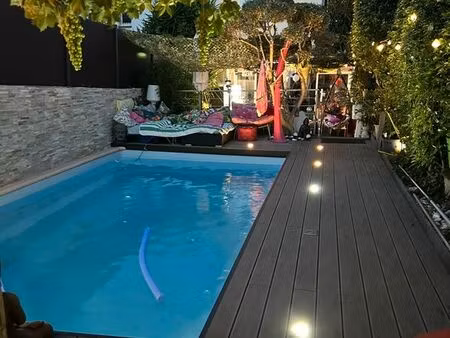 maison coeur chateau gombert marseille limite plan de cuques 5.6 pieces