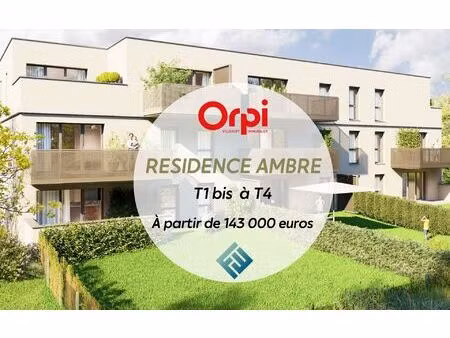 appartement mont-saint-martin 36.52 m² t-2 à vendre  143 184 €