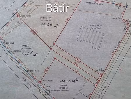 terrain a bâtir