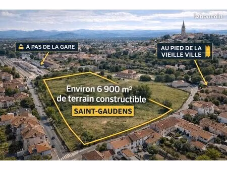 terrain 6 893 m² saint gaudens