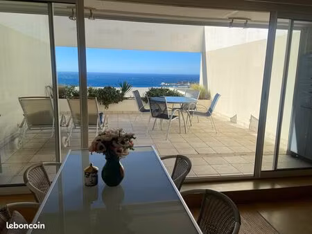appartement t2 -vue mer panoramique