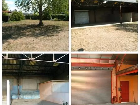 local 600 m2 sur terrain constructible2000m2 centre