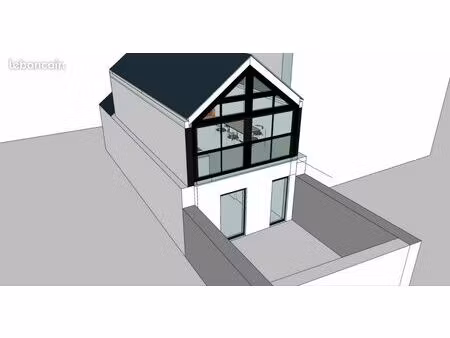 port de loctudy maison contemporaine 130m2 jardinet 20m2 mini vue perdrix