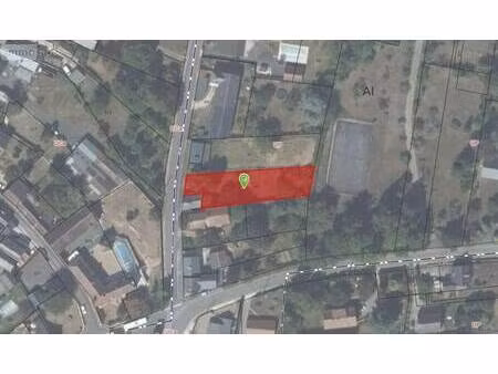 terrain constructible à vendre