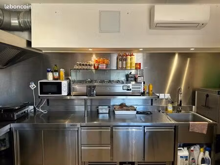 opportunité rare – snack smash burger prêt à exploiter