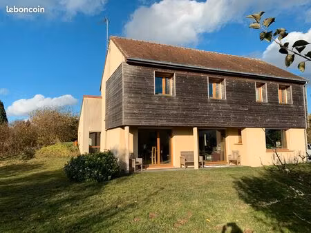 maison d’architecte bioclimatique et écologique à la campagne proche de châteaudun (28)