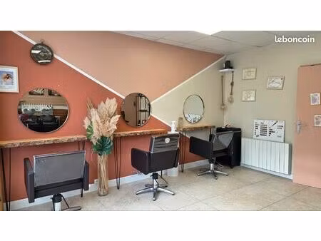 fond de commerce - salon de coiffure - monts