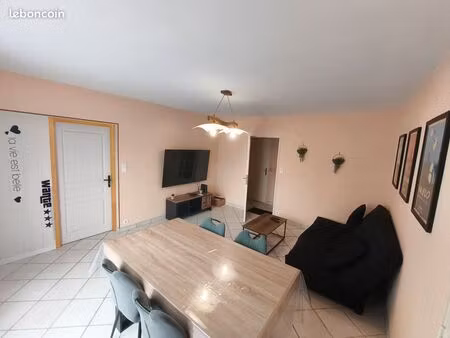 à vendre – appartement meublé 84 m² avec garage et cave