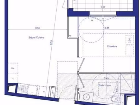 type 2 - meublés avec vue ville