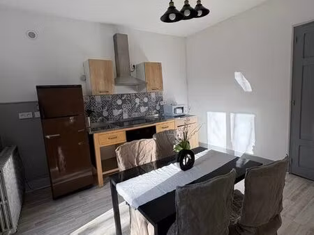 appartement plain pied avec extérieur et garage à poligny