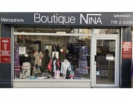 vends fond de commerce en pret a porterer