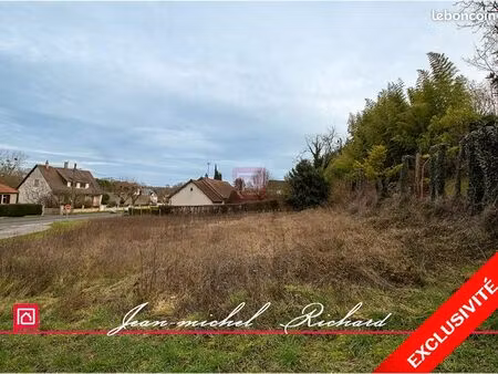 terrain 1 050 m² seigy