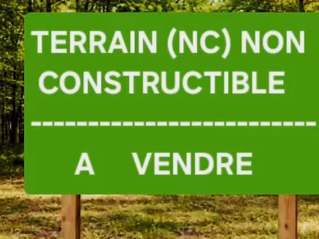 terrain d'un hectare non constructible zone natura 2000 boisé