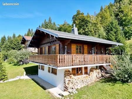chalet familial tout confort de 100 m2 entre forêt et pistes – prémanon (les jouvencelles)