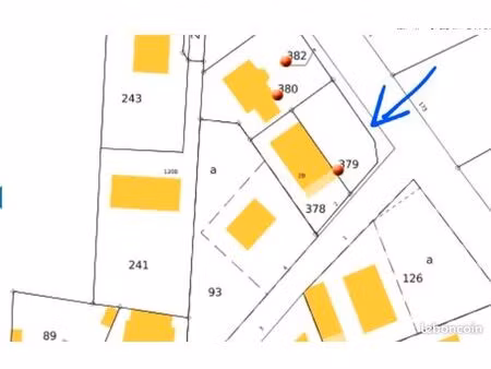 terrain vayres 324 m²