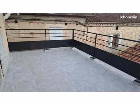 ensemble 2 appartements figeac centre