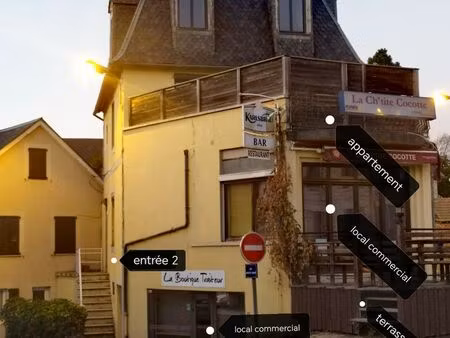 locaux commerciaux+ appartement t3 de fonction