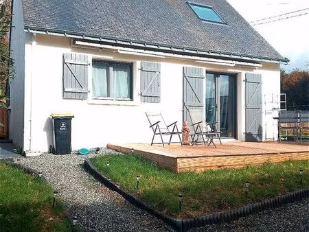 maison 3 pièces avec terrasse en bois – 65 m² habitables + terrasse 21 m² – loutehel (3533