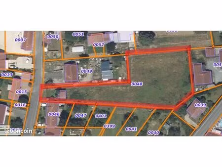 terrain constructible à vendre