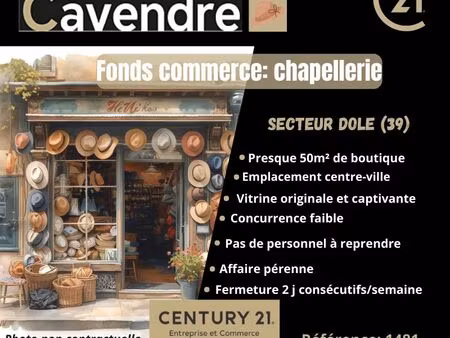 boutique 45 m² dole