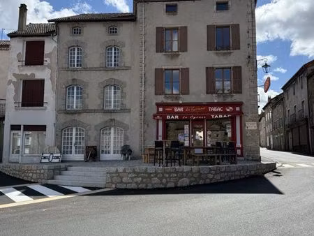 opportunité unique en lozère – bar-tabac à chambon-le-château