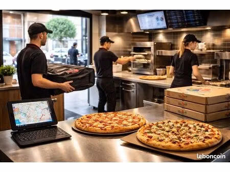 à vendre – fonds de commerce restauration rapide (activité de vente de pizzas à emporter &