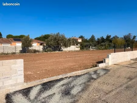 terrain 485 m² brignac