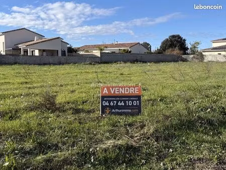 terrain 578 m² canet