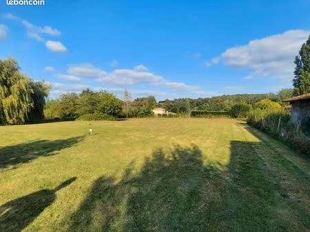 terrain constructible sur portets 33640