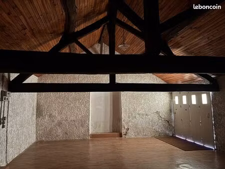 maison style loft jardin à rénover à saran