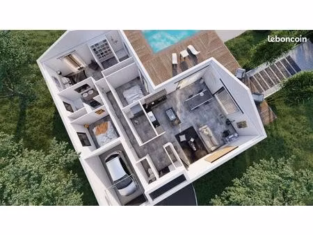 terrain 1 080 m² mees