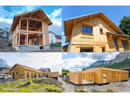 maison neuve bois basse consommation en kit