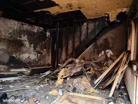 petite maison sinistré