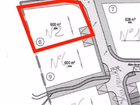 terrain à bâtir viabilisé - lotissement - breuil sur vesle