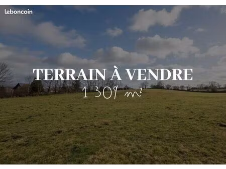 terrain constructible à vendre - 1 309 m²
