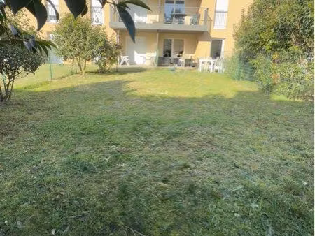 t2 avec jardin 91 m² + garage et cave – résidence récente – seyssuel 38200