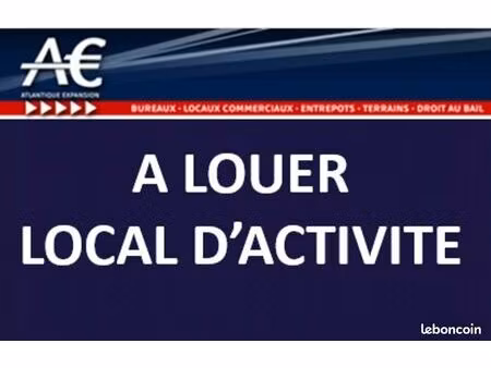 local d'activité 2 495 m²