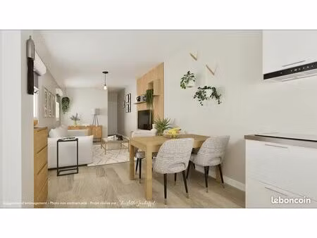 maison de ville 46m2 terrasse proche commodites