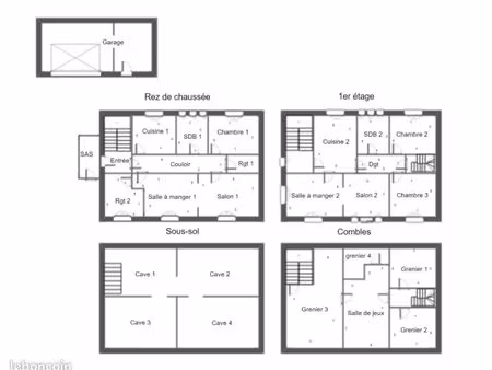 maison / immeuble a fort potentiel – idéal investisseurs ou grande famille